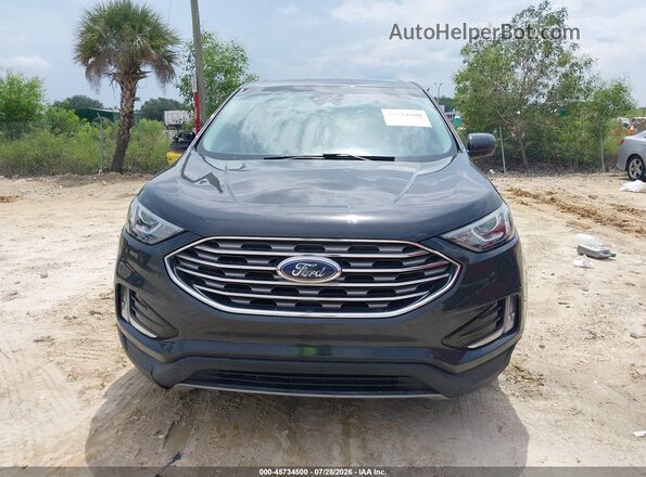 2FMPK3J99MBA11845 2021 FORD EDGE Gray Instrument cluster view