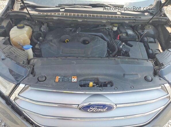 2FMPK3J9XHBB02029 2017 FORD EDGE Charcoal ძრავის განყოფილების ხედი