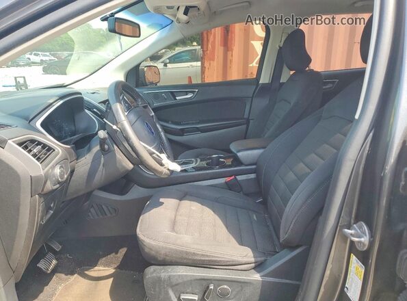 2FMPK3J9XHBB02029 2017 FORD EDGE Charcoal წინა სალონის ხედი