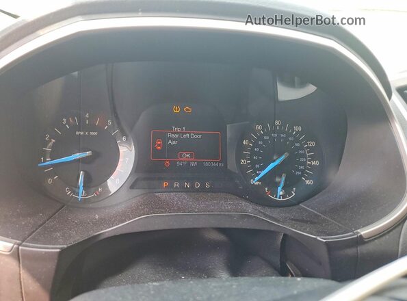 2FMPK3J9XHBB02029 2017 FORD EDGE Charcoal ხელსაწყოთა პანელის ხედი