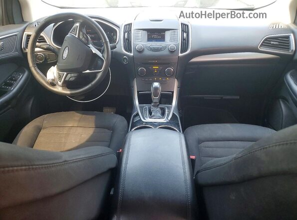 2FMPK3J9XHBB02029 2017 FORD EDGE Charcoal წინა პანელის ხედი