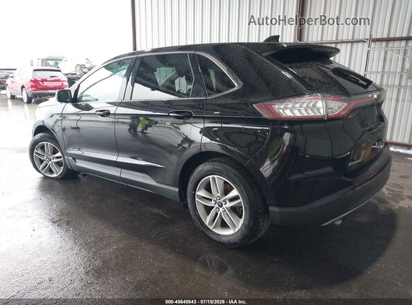 2FMPK3J9XHBC10618 2017 FORD EDGE Black Trasero izquierdo