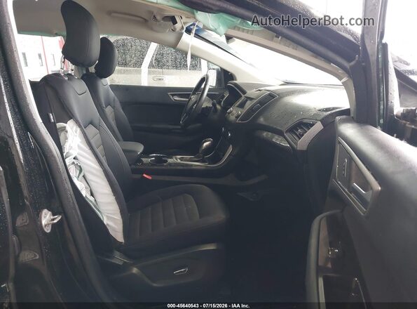 2FMPK3J9XHBC10618 2017 FORD EDGE Black Vista interior delantera