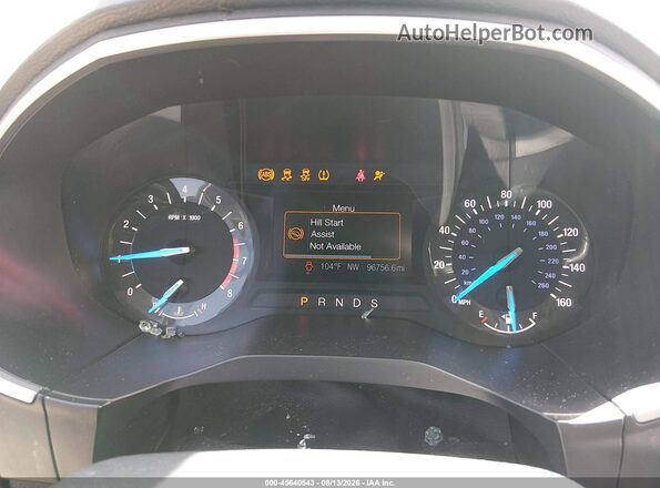 2FMPK3J9XHBC10618 2017 FORD EDGE Black Vista de los asientos traseros