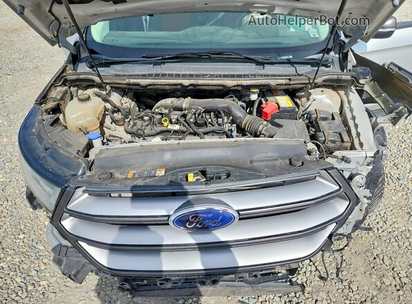 2FMPK3J9XJBB63628 2018 FORD EDGE Silver Vista del compartimento del motor