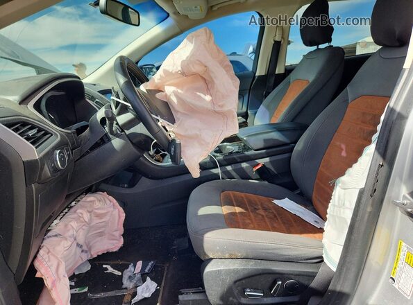 2FMPK3J9XJBB63628 2018 FORD EDGE Silver Vista interior delantera