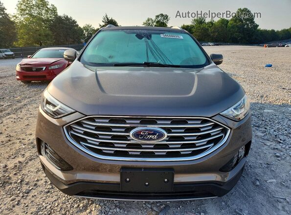 2FMPK3J9XKBB19310 2019 FORD EDGE Tan Vista frontal