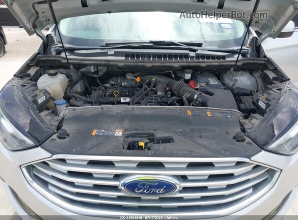 2FMPK3J9XKBC19682 2019 FORD EDGE Silver Вид ззаду