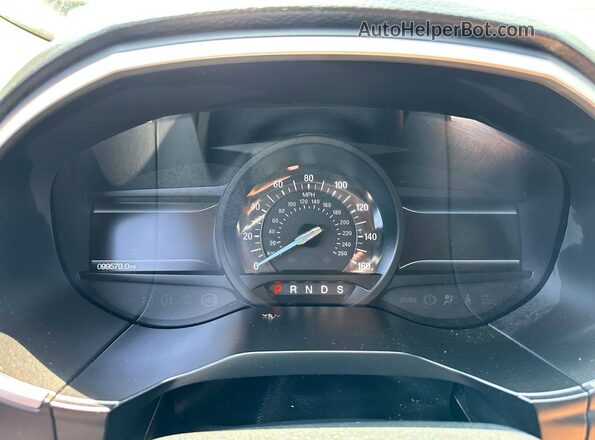 2FMPK3J9XLBA74161 2020 FORD EDGE Gray წინა პანელის ხედი