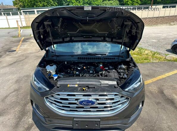 2FMPK3J9XLBA74161 2020 FORD EDGE Gray წინა ხედი