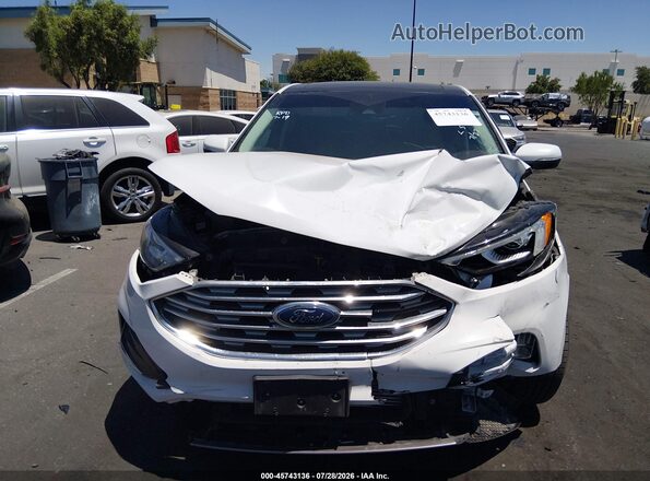 2FMPK3J9XLBA92367 2020 FORD EDGE White Widok wnętrza z tyłu