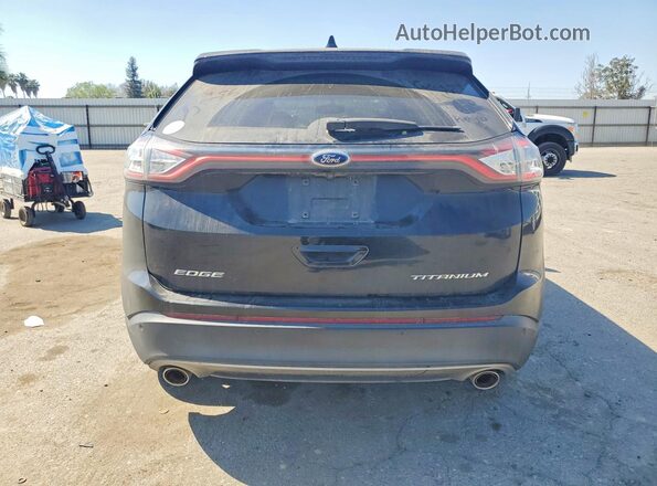 2FMPK3K80GBB04831 2016 FORD EDGE Угольный Вид сзади