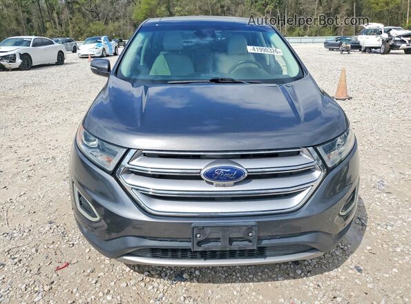 2FMPK3K80JBC51139 2018 FORD EDGE Gray Vista frontal