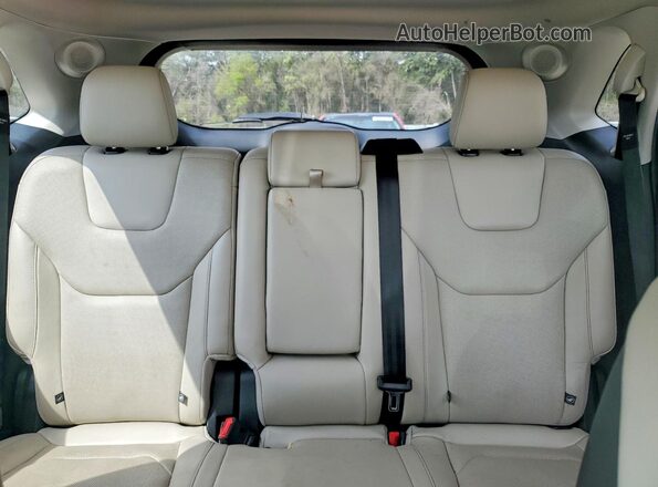 2FMPK3K80JBC51139 2018 FORD EDGE Gray Vista de los asientos traseros