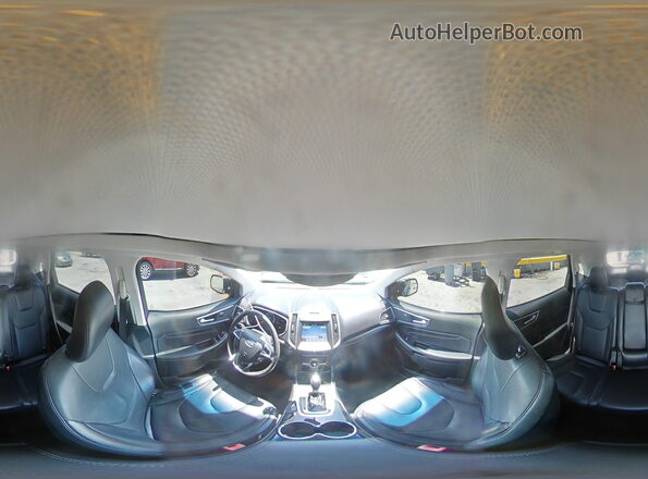 2FMPK3K82GBC33802 2016 FORD EDGE Gray Vista interior de 360 grados