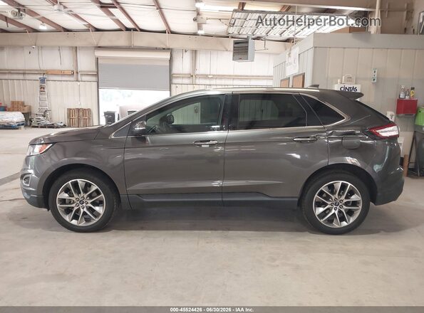 2FMPK3K82HBC40542 2017 FORD EDGE Gray Панорамний вид салону 360°