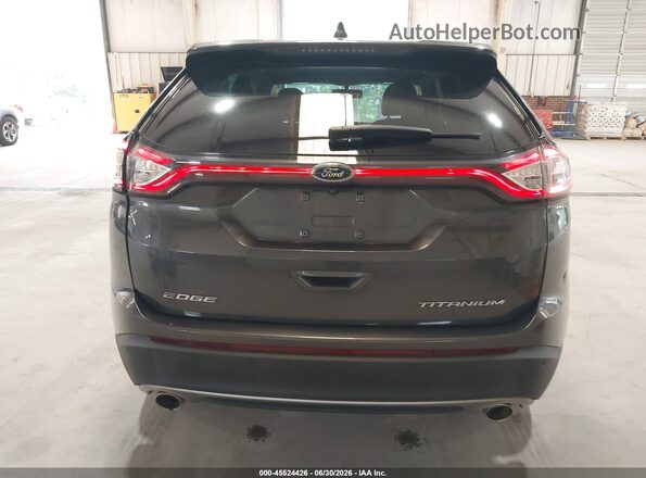 2FMPK3K82HBC40542 2017 FORD EDGE Gray 