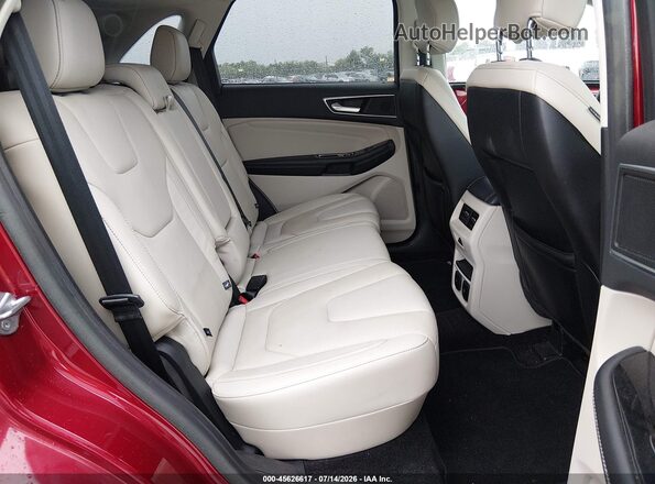 2FMPK3K83GBB92015 2016 FORD EDGE Red VIN კოდის სტიკერის ხედი