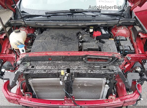 2FMPK3K83GBB92015 2016 FORD EDGE Red უკანა ხედი