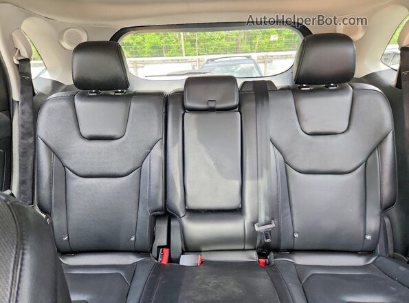 2FMPK3K83HBC58922 2017 FORD EDGE Gray Widok tylnych siedzeń