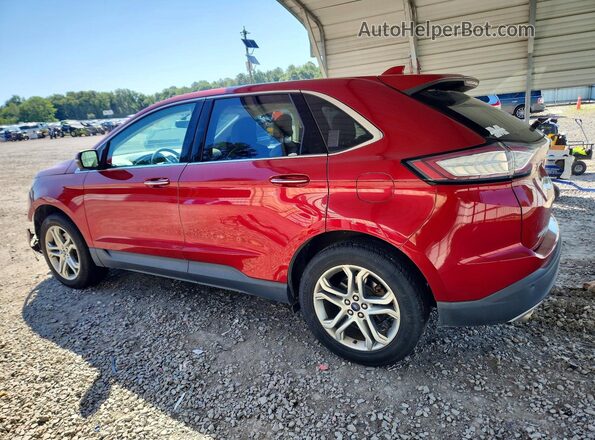 2FMPK3K84GBB76650 2016 FORD EDGE Red Tył lewy