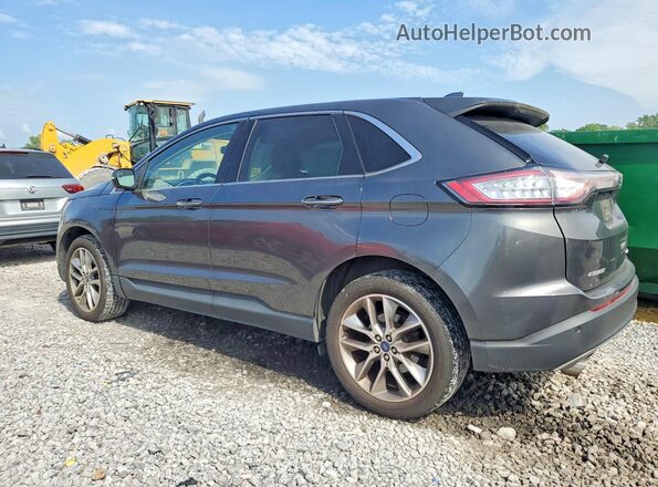 2FMPK3K84JBC30245 2018 FORD EDGE Silver Հետևի ձախ