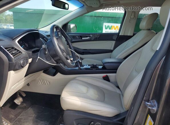 2FMPK3K84JBC30245 2018 FORD EDGE Silver Սալոնի դիմացի տեսք