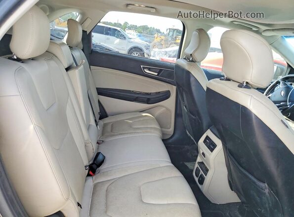 2FMPK3K84JBC30245 2018 FORD EDGE Silver Սալոնի հետևի տեսք