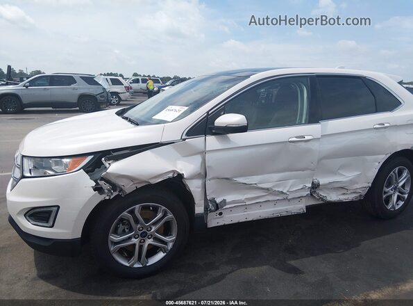2FMPK3K85GBB29868 2016 FORD EDGE White Front view