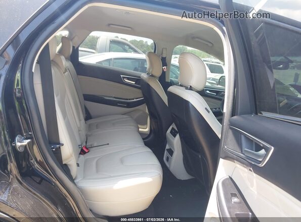 2FMPK3K85JBC32974 2018 FORD EDGE Black VIN კოდის სტიკერის ხედი
