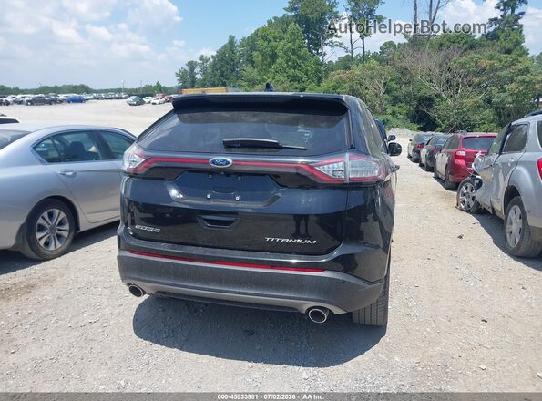 2FMPK3K85JBC32974 2018 FORD EDGE Black უკანა მარჯვენა