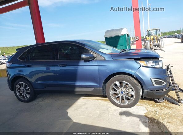 2FMPK3K86JBB03013 2018 FORD EDGE Blue Սալոնի 360 աստիճան տեսք