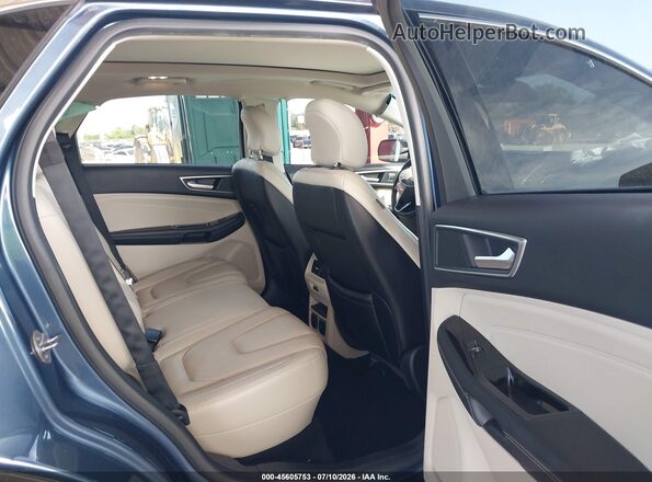 2FMPK3K86JBB03013 2018 FORD EDGE Blue VIN կոդի պիտակի տեսք
