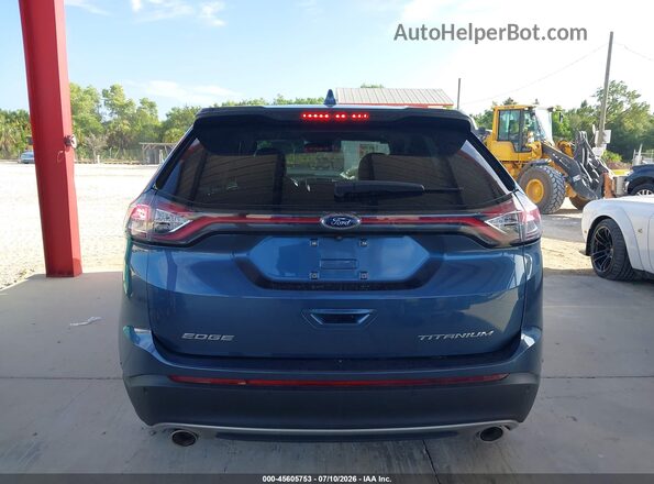 2FMPK3K86JBB03013 2018 FORD EDGE Blue 