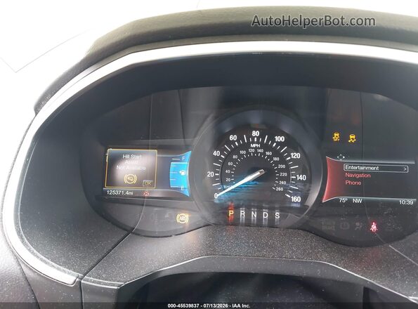 2FMPK3K86JBB80092 2018 FORD EDGE Black უკანა სავარძლების ხედი