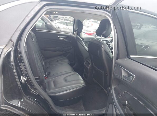 2FMPK3K86JBB80092 2018 FORD EDGE Black VIN კოდის სტიკერის ხედი