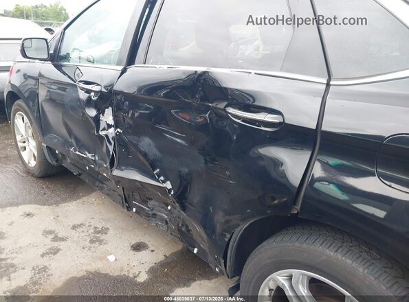 2FMPK3K86JBB80092 2018 FORD EDGE Black წინა ხედი