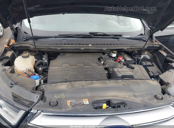 2FMPK3K86JBB80092 2018 FORD EDGE Black უკანა ხედი