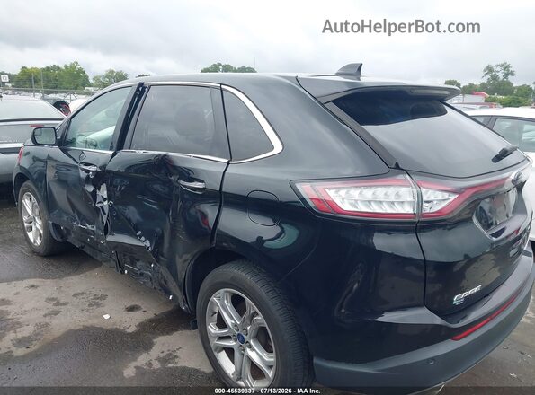 2FMPK3K86JBB80092 2018 FORD EDGE Black სალონის 360-გრადუსიანი ხედი