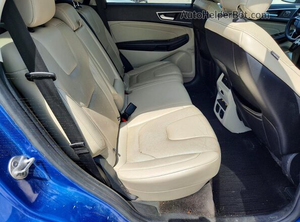 2FMPK3K87JBC51591 2018 FORD EDGE Синий Вид задних сидений