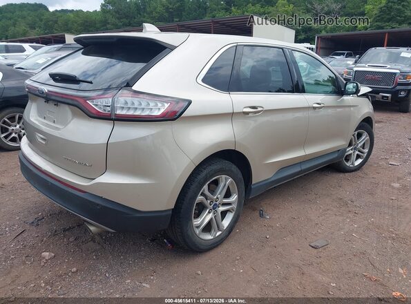 2FMPK3K88JBB22775 2018 FORD EDGE Silver Trasero derecho