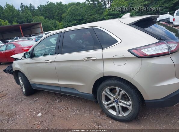 2FMPK3K88JBB22775 2018 FORD EDGE Silver Vista interior de 360 grados
