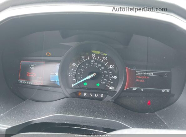 2FMPK3K88JBB22775 2018 FORD EDGE Silver Vista de los asientos traseros