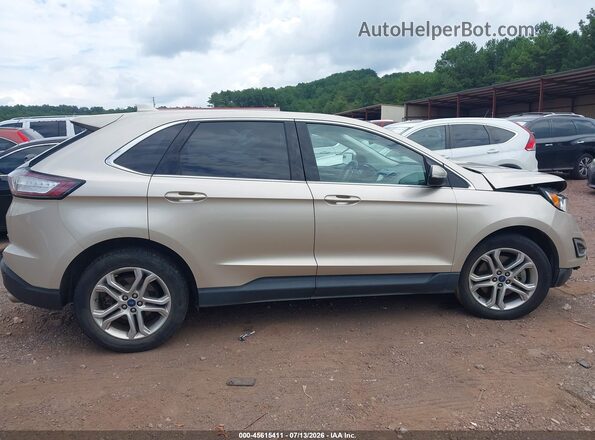 2FMPK3K88JBB22775 2018 FORD EDGE Silver Vista interior trasera
