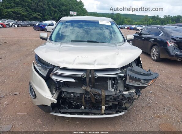 2FMPK3K88JBB22775 2018 FORD EDGE Silver Vista del cuadro de instrumentos