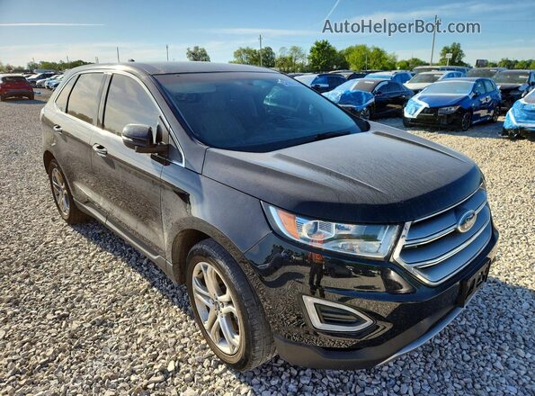 2FMPK3K89JBC32976 2018 FORD EDGE Black Առջևի աջ