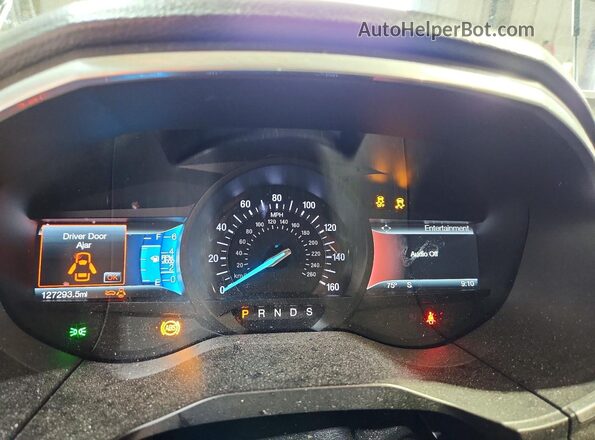 2FMPK3K89JBC32976 2018 FORD EDGE Black Սարքավորումների վահանակի տեսք