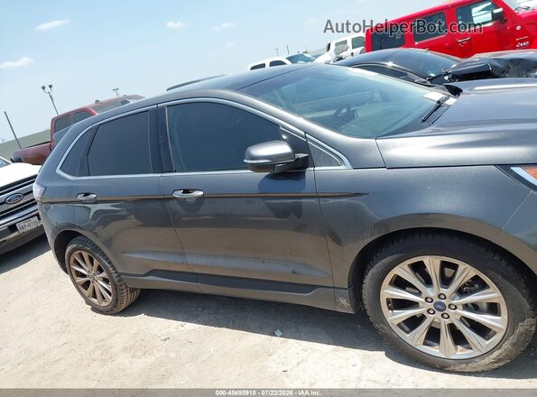 2FMPK3K8XJBC28533 2018 FORD EDGE Серый Панорамный вид салона 360°