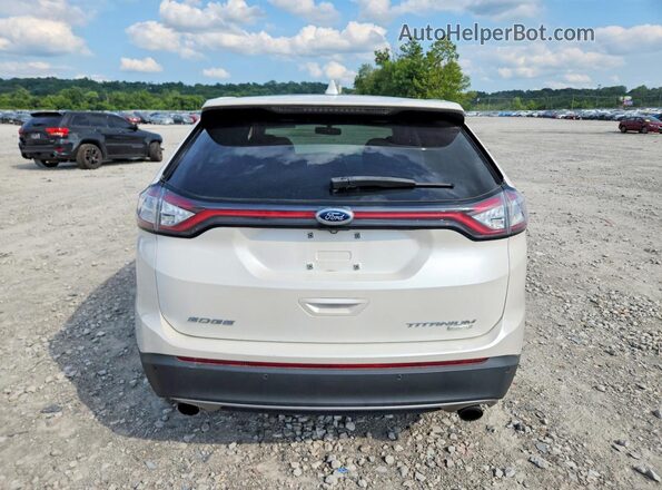 2FMPK3K90GBB57456 2016 FORD EDGE White Հետևի տեսք