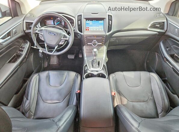 2FMPK3K90GBB57456 2016 FORD EDGE White Առջևի վահանակի տեսք